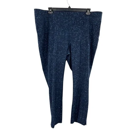 Slim Factor by Investments Plus Womens Ankle Pants 3X NEW Pull-On Blues - Picture 15 of 16